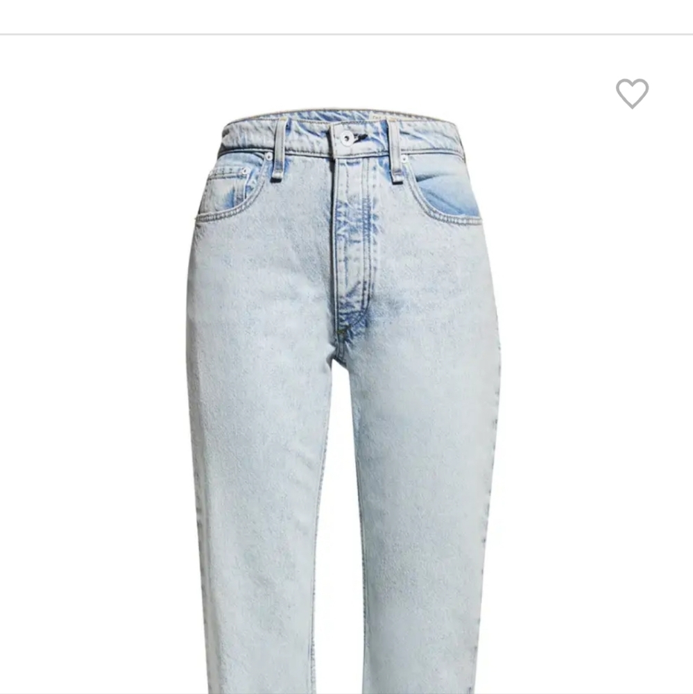 Rag & Bone High-Rise Shorty Nina cigarette jean
